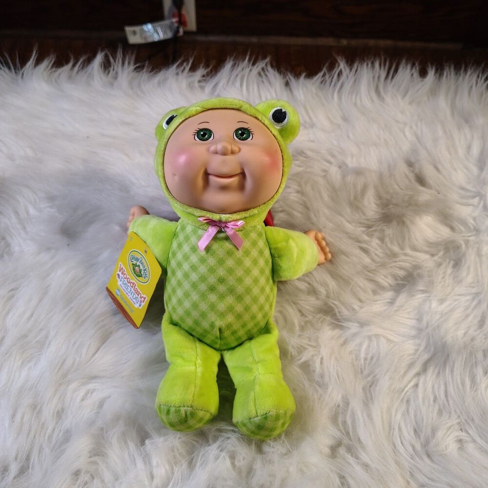 Cabbage Patch Kids Cuties Ophelia Frog #100 Woodland Friends NWTS